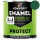 Эмаль антикоррозийная 3 в 1 Kompozit PROTECT зеленый 0,75 кг - изображение 1