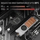 Радіатор з вентилятором для накопичувачів AXAGON CLR-M2FAN heatsink for M.2 SSD - зображення 5