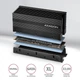 Радіатор з пасивним охолодженням для накопичувачів AXAGON CLR-M2XL heatsink for M.2 SSD - зображення 3