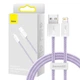 Кабель Baseus Dynamic Series Fast Charging Lightning 2.4A (1m) purple (CALD000405) - изображение 3