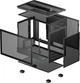 Корпус DeepCool CH160 Black (R-CH160-BKNGI0-G-1) 281782 - зображення 10