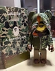Колекційна Фігурка Medicom Bearbrick x Bape x Readymade 1000% (70 см) - изображение 5
