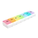Органайзер для таблеток MBM HOME на 7 дней PC-11 COLOR разноцветный - изображение 4