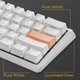 Клавіатура Ducky One 3 Mini Cherry MX Red RGB UA USB White (DKON2161ST-RUAPXPWWWSC1) - зображення 6