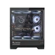 Корпус ALmordor QX25A LCD Black, без БП, ATX/MicroATX/Mini ITX (ALQX25ABK_LCD) - изображение 2