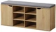 Тумба для обуви Kesper с сиденьем 103 x 30.5 x 48 см Natural (4000270926099) - изображение 1