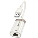 Перехідник HOCO UA41 USB - RJ45 (білий apricot) - изображение 4