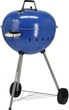 Grill węglowy YATO YG-20302 okrągły 54 cm Niebieski (5906083117206) - obraz 1