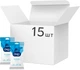 Упаковка влажных салфеток Daily Fresh&nbsp;Aquamarine универсальных 15 упаковок по 15 шт (42228105) - изображение 1