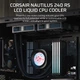 Система водяного охолодження Corsair Nautilus 240 RS LCD (CW-9061031-WW) - зображення 3