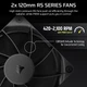 Система водяного охолодження Corsair Nautilus 240 RS LCD (CW-9061031-WW) - зображення 5