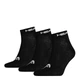 Шкарпетки Head QUARTER 3PPK UNISEX чорний Унісекс 35-38 - зображення 1