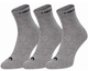 Носки Head QUARTER 3PPK UNISEX серый Унисекс 35-38 - изображение 7