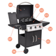 Gazowy grill Lund 99642 LOVON 3 + 1 (5906083035586) - obraz 6