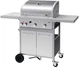 Gazowy grill Lund 99654 AKKA 3 + 1 żeliwny ruszt (5906083092183) - obraz 1