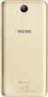 Мобильный телефон Tecno Pouvoir 2 Pro 3/16GB (LA7 pro) DualSim Champagne Gold - изображение 2