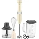 Блендер KitchenAid 5KHBV83EAC занурювальний с аксессуарами кремовий - зображення 1