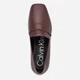 Женские лоферы кожаные Calvin Klein 644230562 38 Бордовые (1159850282) - изображение 5