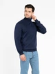 Водолазка чоловіча синя з бавовняної тканини Arber Roll-neck FF N-AVT142 XXL зріст 5 синій (M10.40.09.531) - зображення 1