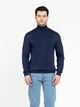 Водолазка чоловіча синя з бавовняної тканини Arber Roll-neck FF N-AVT142 XXL зріст 5 синій (M10.40.09.531) - зображення 3