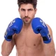 Снарядні рукавички шкіряні розмір S TOP KING Pro синій TKBMP-OT - зображення 3