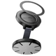 Автотримач HOCO H61 Show folding ring magnetic (dashboard) (Black / Metal gray) (231330) - зображення 4