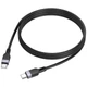 Дата кабель HOCO X109 Energy silicone Type-C to Type-C 60W (1m) (Black) (243336) - изображение 3