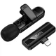 Петличный беспроводной микрофон HOCO L20 Fair Lightning (Black) (243520) - изображение 5