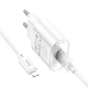 Сетевое зарядное устройство HOCO C109A Fighter 10.5W (1USB-A) + кабель USB to Lightning (White) (243499) - изображение 4