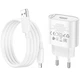 Сетевое зарядное устройство HOCO C109A Fighter 10.5W (1USB-A) + кабель USB to Lightning (White) (243499) - изображение 6