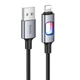 Дата кабель HOCO U144 New USB to Lightning 2.4A (1.2m) (Black) (243463) - зображення 1
