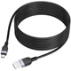 Дата кабель HOCO X109 Energy silicone USB to MicroUSB (3m) (Black) (243749) - изображение 3