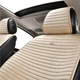 Премиум накидки для передних сидений CarLife Sport 2 шт Бежевые (SC10302) - изображение 4