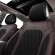 Комплект 3D чохлів для сидінь BELTEX Malibu Чорно-коричневий (BX89700) - зображення 4