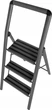 Drabina aluminiowa Wenko 3-stopniowa (4008838325285) - obraz 3