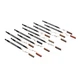 Стійкий пудровий олівець для брів NYX Eyebrow Powder Pencil EPP09 Black - зображення 4