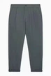Штани чінос чоловічі cos tapered wool chinos 1003340005 50 Сірий - изображение 4
