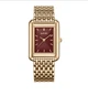 Годинник Burker Olivia Gold Burgundy - изображение 1