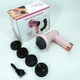 Антицеллюлитный массажер для тела с 4 насадками и 6 скоростями Deep Rolling Massager розовый - изображение 8