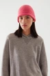 Шапка жіноча COS cashmere beanie 0998447001 Рожевий - зображення 2