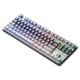 Клавиатура INPHIC K87 Black-Gold Switch Side Printed Gradient Grey - изображение 2