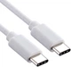 Кабель USB Type-C - Type-C, 3A White - зображення 3