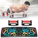 Складна дошка для віджимань від підлоги з розміткою Foldable Push Up Board-14 в 1 PushMaster JT-008 Упори для віджимань - зображення 1