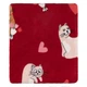 Плед ARDESTO Flannel 160х200см, 100% поліестер, котики із сердечками - зображення 3