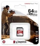 Карта пам'яті SD 64GB C10 UHS-II U3 R300/W260MB/s Kingston (2000003207442) - зображення 6