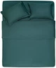 Простирадло на резинці Mix&Match Premium, 180x200+30см, 100% бавовна, сатин, зелений ARDESTO 000321495 - зображення 1