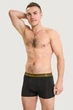 Трусы боксеры, 3 штуки John Frank 56(3XL) Чёрный-Синий (129341) - изображение 5