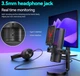 Ігровий мікрофон Yanmai GM7 USB-C з RGB-підсвічуванням/Конденсаторний мікрофон антивібраційне кріплення - изображение 4