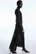 Сукня жіноча COS pleated knitted turtleneck maxi dress 1203905001 XS Чорний - изображение 2