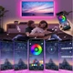 Светодиодная LED лента RGB 5 м USB 5V с пультом и Bluetooth управлением для подсветки комнаты - изображение 5